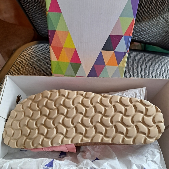 FUN VERBENAD Slide Sandals BRAND NEW size 8 ROCIO suede upper SO CUTE with jeans - Picture 4 of 5